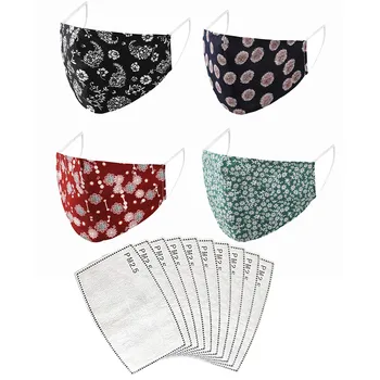 

4PCS Windbreak Seamless Outdoor Riding Quick-drying Keep Mask Face Mask Fashion mondkapjes wasbaar facemask washable