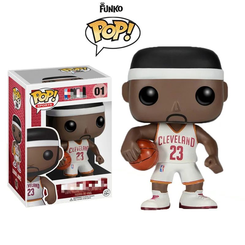 FUNKO POP Basketball All-Star Майкл Джордан Джеймс Коби Фильм Виниловые экшн и Игрушечные Фигурки Коллекционная модель игрушки для детей