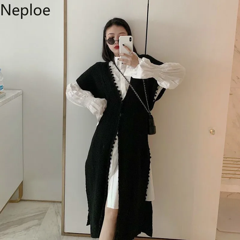 Комплект из 2 предметов Корейская однобортная рубашка с воротником-стойкой +