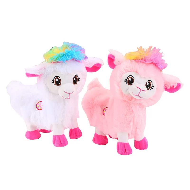 Plush Electric Baby Music Funny Toys Pets Alive Boppi the Booty Shakin's Llama,Alpacas Who Shake Their Heads and Twist Buttocks