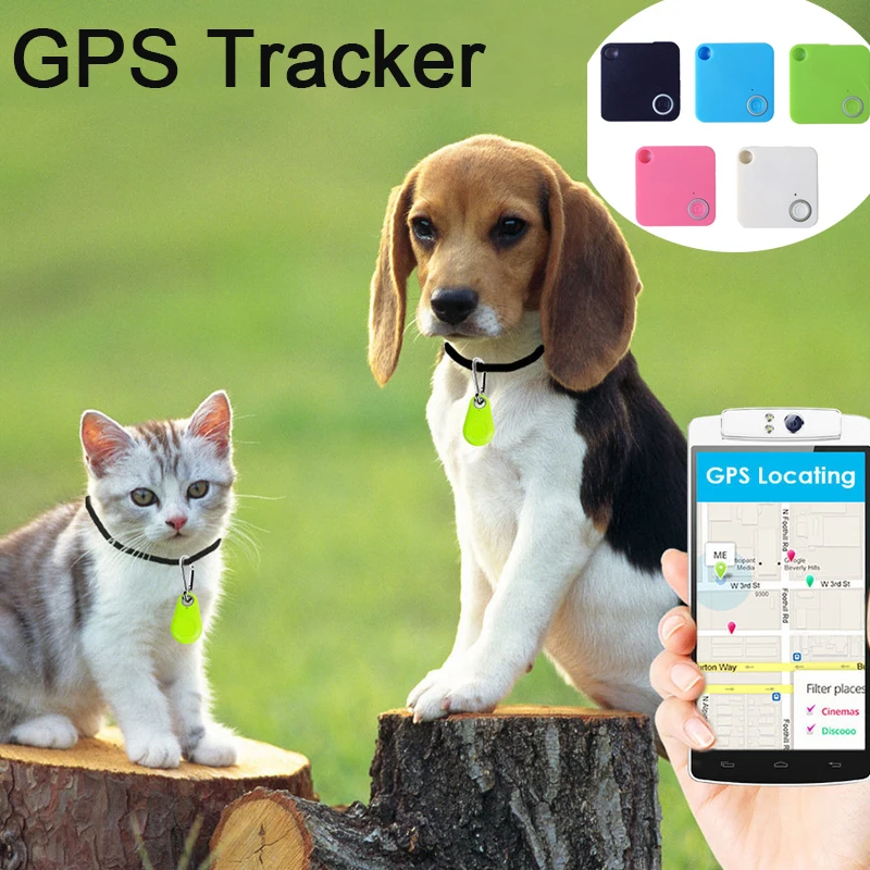

Mini GPS Tracker Anti-Lost Waterproof Bluetooth Tracer Pets Smart For Pet Dog Cat Keys Wallet Bag Kids Trackers Finder Equipment