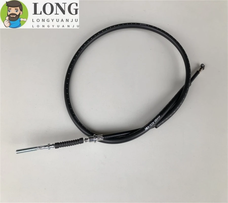 Sourcingmap 124cm Length Rubber Coated Motorcycle Flexible Clutch Cable For CG150 - View #2