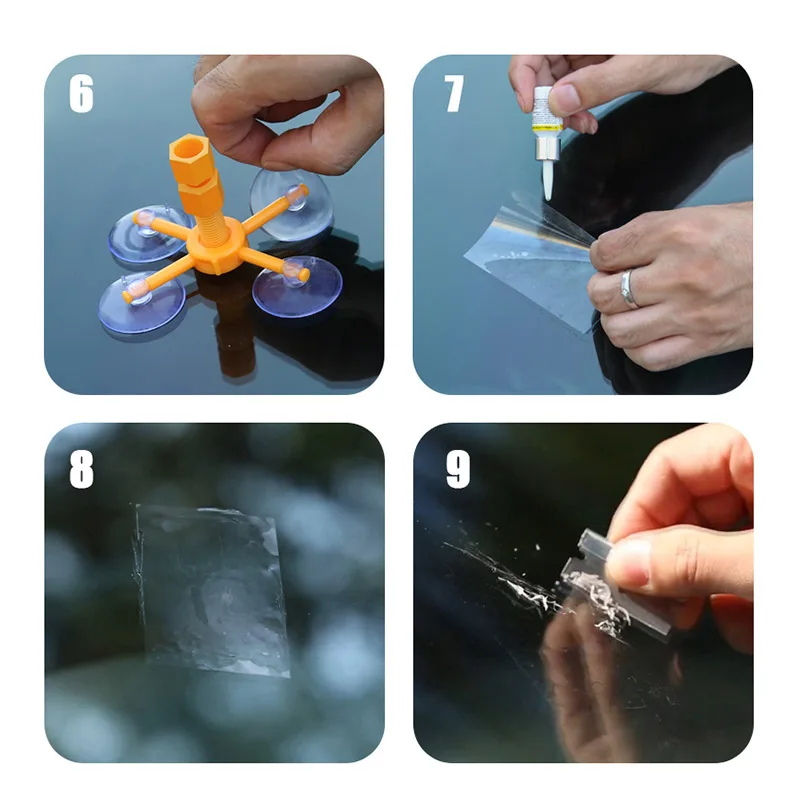 Набор для Ремонта Лобового Стекла сделай сам набор ремонта треснувшего