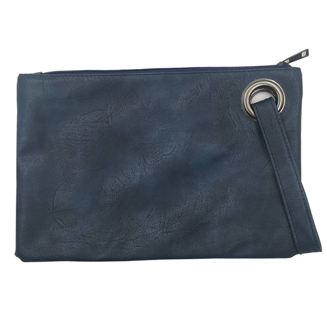 Fashion Solid Women's Clutch Bag Leather Women Envelope Bag Clutch Evening Bag Female Clutches Handbag Immediately Shipping 3