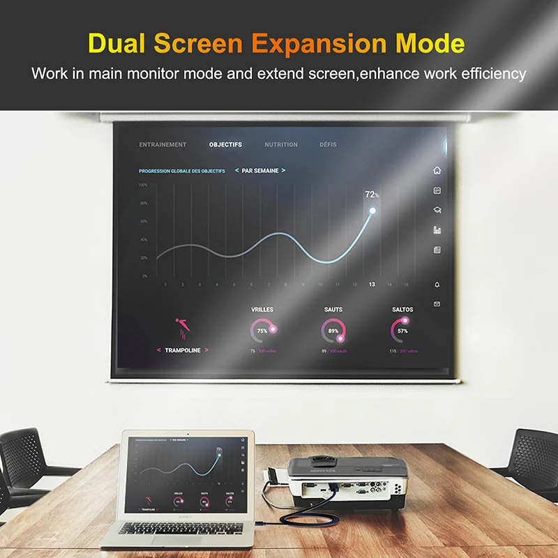 CABLETIME-DisplayPort-To-HDMI-Cable-4k-hdmi-cable-DP-to-HDMI-1080P-4K-60hz-Converter-DP (3)