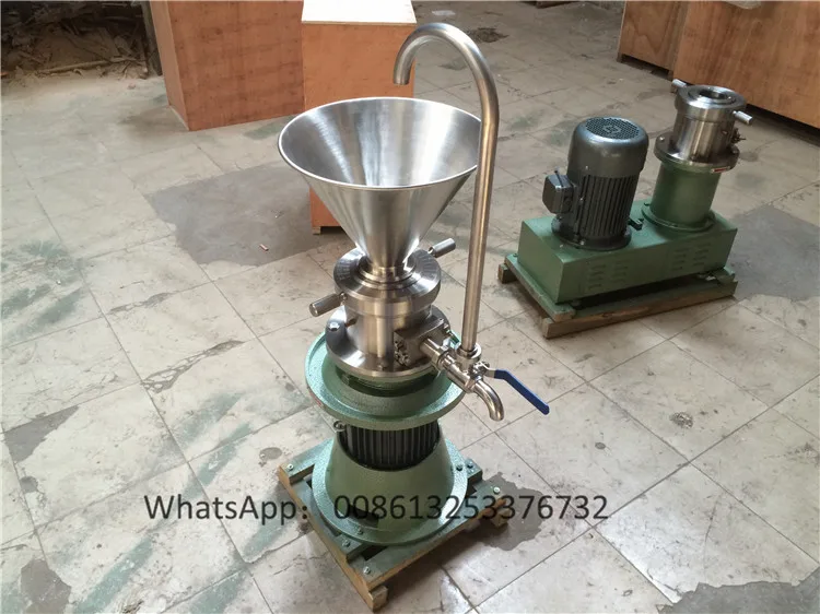 JM80 Technical parameter of CE certified 304 stainless steel vertical type peanut butter colloid mill