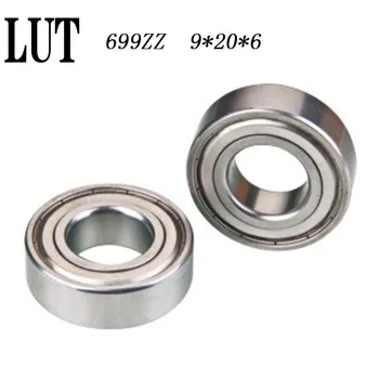 

High quality 699ZZ Bearing ABEC-5 10PCS 9x20x6 mm Miniature 699Z Ball Bearings 619/9ZZ Balinera 699 ZZ L2090ZZ 9*20*6
