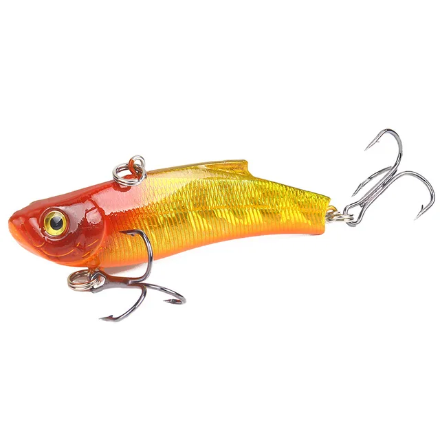 1Pcs 70mm/18g Metal VIB Vibration Bait Spinner Spoon Fishing Lures Jigs Trout Winter Fishing Hard Baits Danhai Tackle Pesca 4