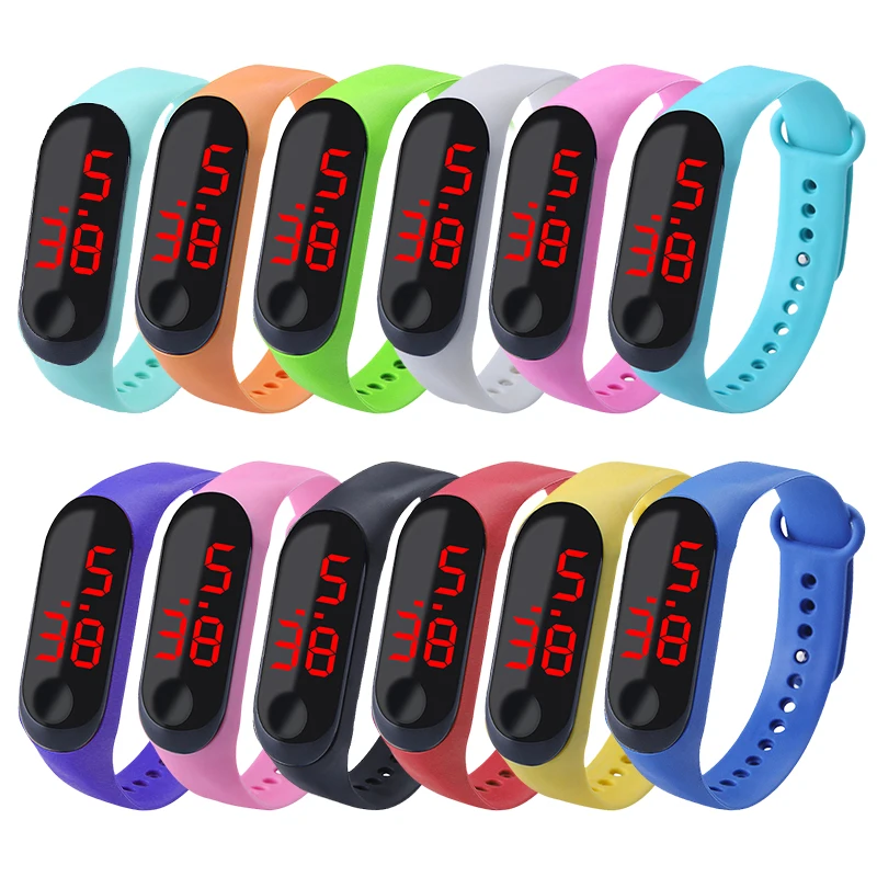 Fashion Student Watch Led Sports Smart Watch Men Women Smart Bracelet for Boys and Girls Smart Band Digital Electronic Watches