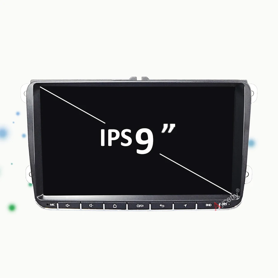 Perfect Android 9.0 Car radio GPS Navigation for Volkswagen/VW/Skoda/Octavia/golf 5 6/touran/passat B6/jetta/polo/tiguan DSP IPS 4G RDS 1