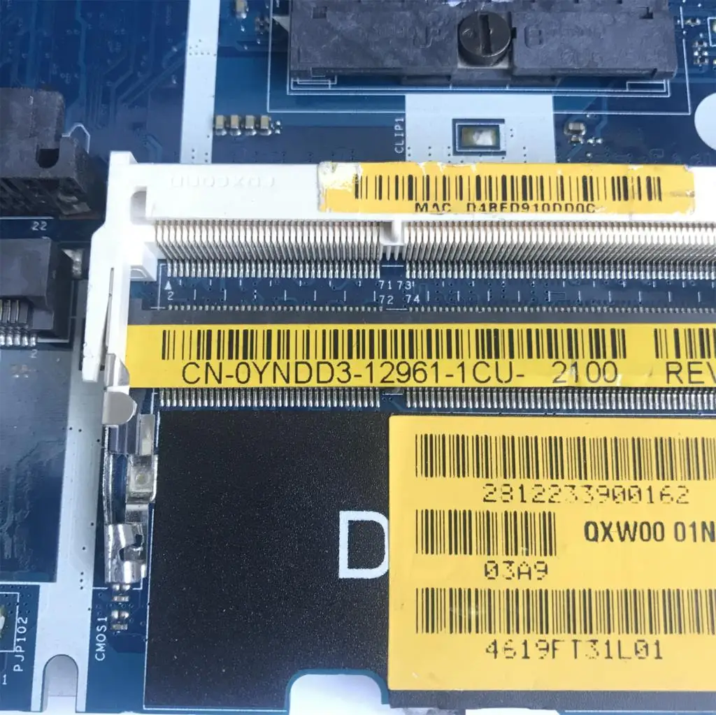 para Dell Latitude Laptop Motherboard Qxw00 La7903p Ddr3 Mainboard 100% Totalmente Testado ok Cn0yndd3 Yndd3 Cn-0xpdm5 E5430 Xpdm5 Placa-mãe para notebook - Imagem 4