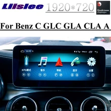Для Mercedes Benz MB C GLC GLA CLA A~ NTG Liislee NAVI Автомобильный мультимедийный плеер беспроводной CarPlay радио gps навигация