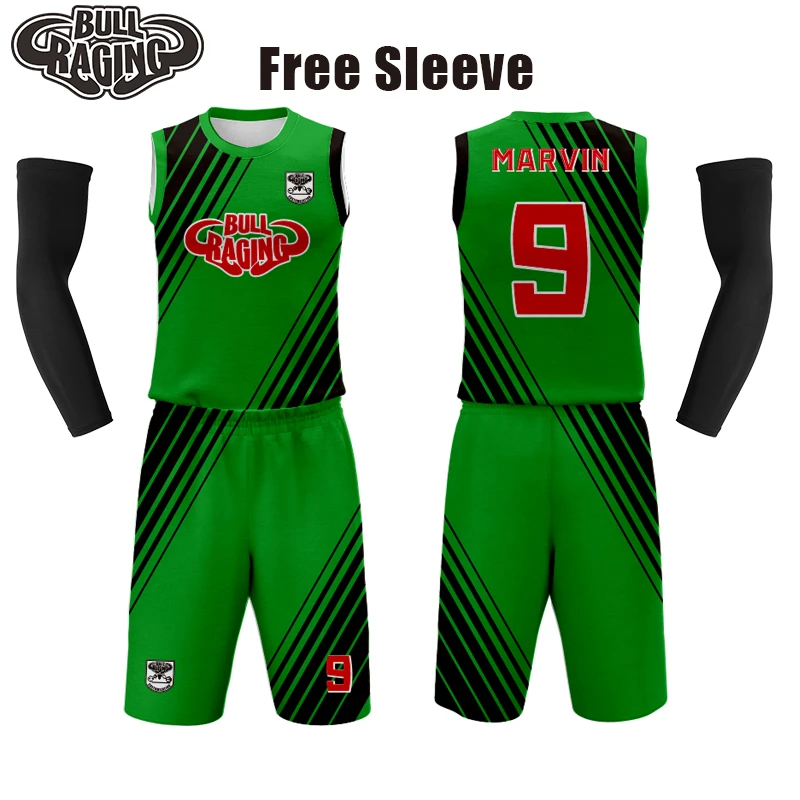 Latest Basketball Jersey Design Color Green Custom Maker Sublimation