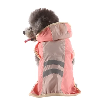 

Summer Pet Dog Outdoor Raincoat Puppy Rain Coat S-XL Hoody Waterproof Jackets Rainwear For Dogs Cats Apparel Clothes