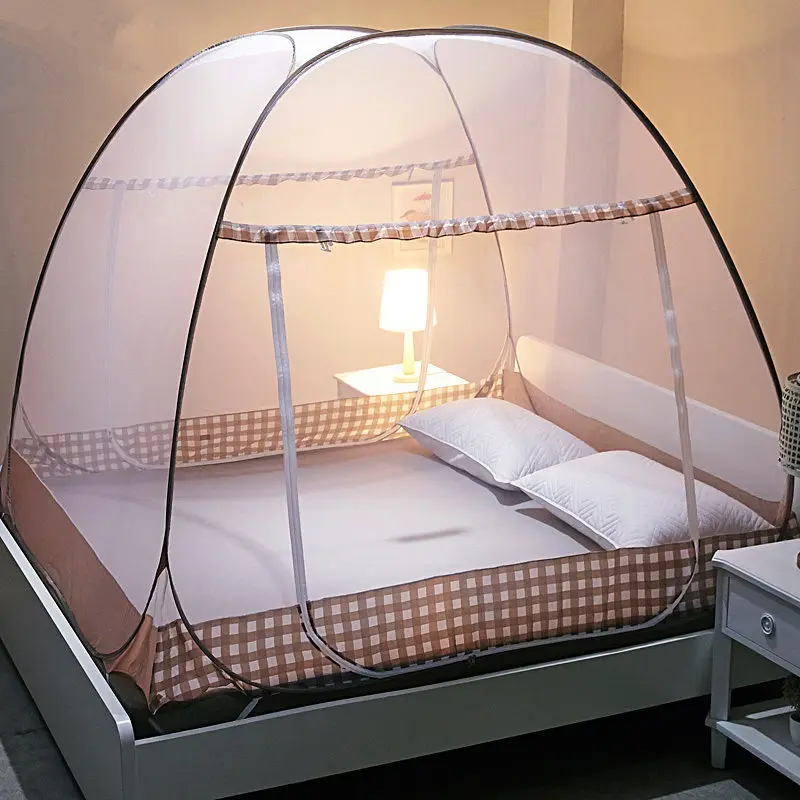 Foldable Yurt Mosquito Net Bi Parting Bed Canopy For S Yurt Mosquito Net Bi Parting Bed Canopy