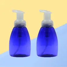2 шт 250 мл пустые бутылочки контейнеры для лосьона дозаторы туалетные бутылки многоразового использования шампунь эмульсия жидкий контейнер для отеля