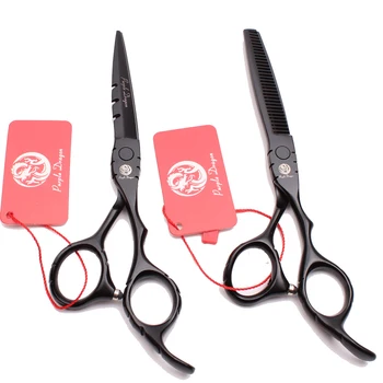 

New Profissional Hairdressing Scissors Hair Cutting Scissors Set Barber Shears High Quality Salon 5.5/6.0 inch Color scissors