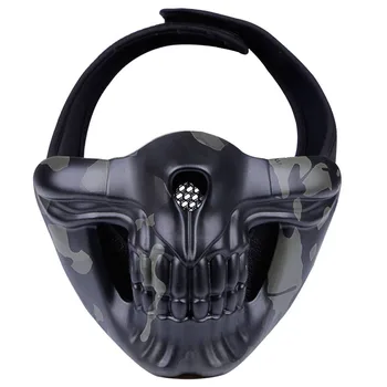 

WST Skull Half Face Mask For Outdoor Wargame Cosplay - BCP Type