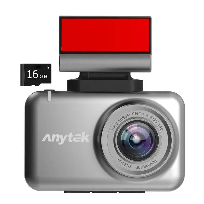 Anytek Z1N FHD 1080P Автомобильный видеорегистратор Камера 2,35 дюймов Dashcam встроенный g-сенсор
