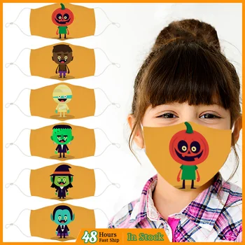 

1PCS Washable mascarilla reutilizable Child Anti- Reusable Safety Air Fog Mouth Face Masks maskelemek Cloth Polyester Cover