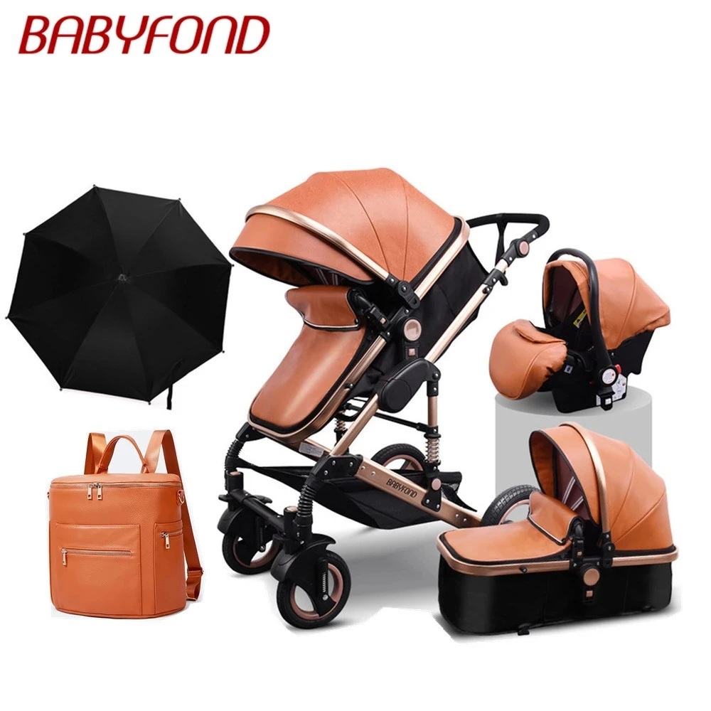 Golden Baby Poussette De Bebe 3 En 1 Portable Pliable Pour Nouveau Ne De 0 A 3 Ans Aliexpress