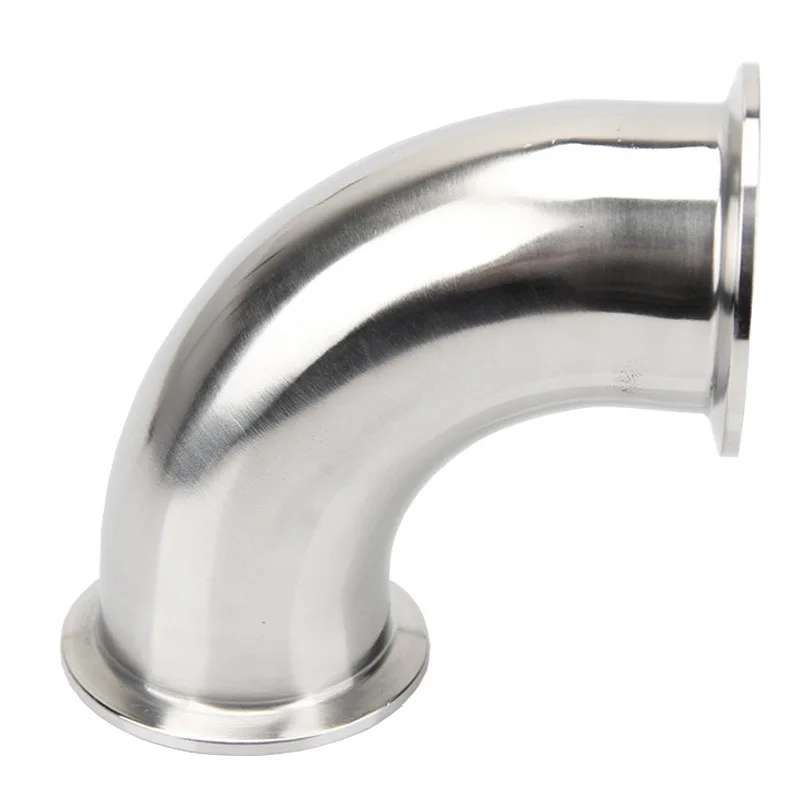 1.5&quot 38mm Pipe O/D SUS304 Stainless Steel Sanitary Tri Clamp 45 or 90 Degree Elbow Fitting For Homebrew Diary Product | Обустройство