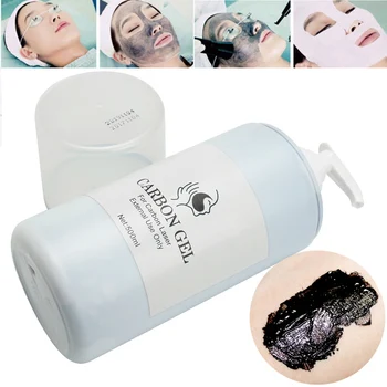 

500ml Laser Carbon Gel Cream Natural Powdered for Laser Skin Rejuvenation Cream Activ Face Whitening Beauty Massage Care