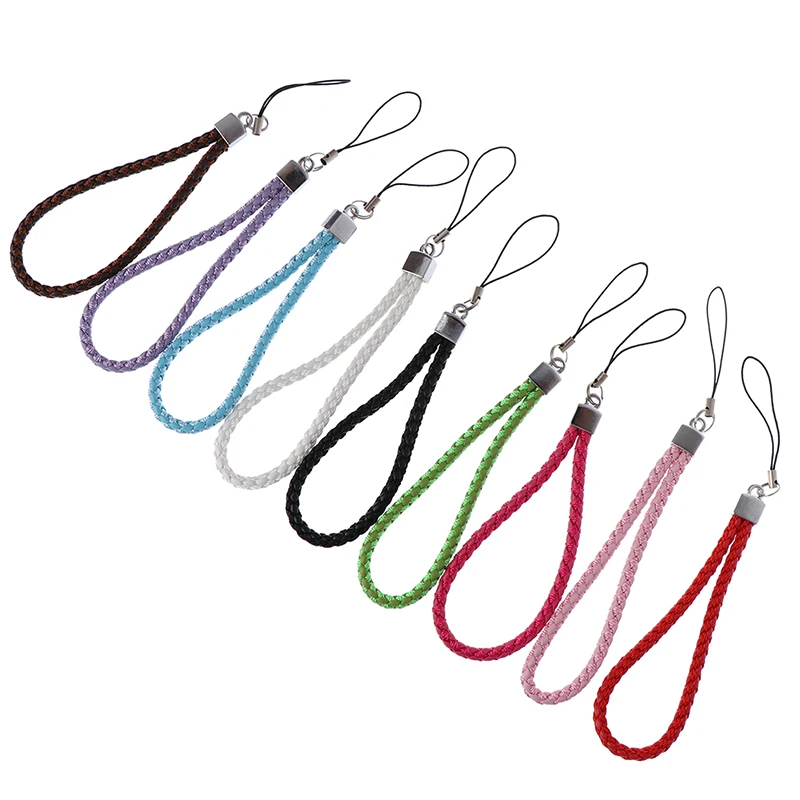 2pcs/lot Short Hand Strap Anti-slip Mobile Phone Straps Cord Phone Hand Rope Lanyard for keys phone accessories