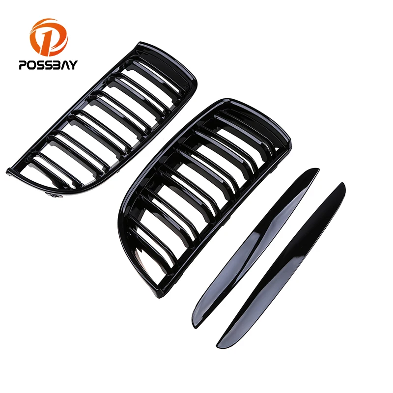 Передний центральный гриль POSSBAY для BMW 3-Series E91 323i/325d Wagon 2006-2008 предварительно facelift