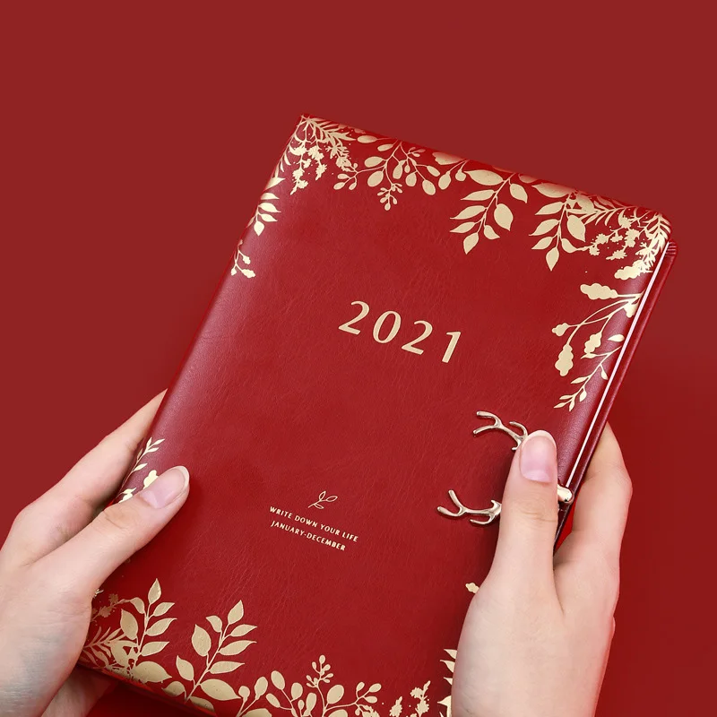 

2021 Planner Agenda Organizer A5 Weekly Diary Notebook Deer Journal Monthly Plan Notepad Wonderful Daily Note Book Stationery
