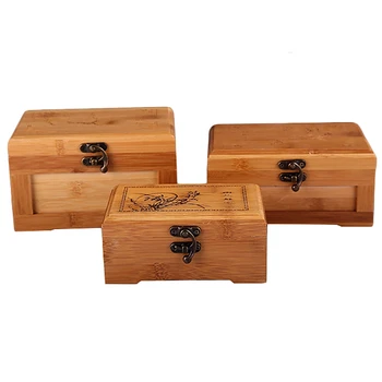 

Bamboo Craft Princess Korean Bamboo Jewelry Box Wooden Jewelry Storage Box Collection Box Gift Box