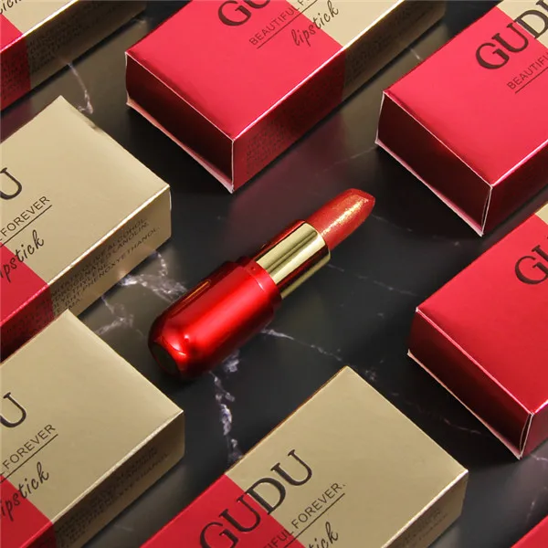 Women Sexy Lipstick Long Lasting Moisturizing Non-stick Lipstick Makeup Accessory