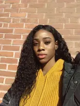 Peluca Frontal de onda profunda, pelucas de cabello humano con encaje Frontal, mojado y ondulado, transparente, rizado, brasileño