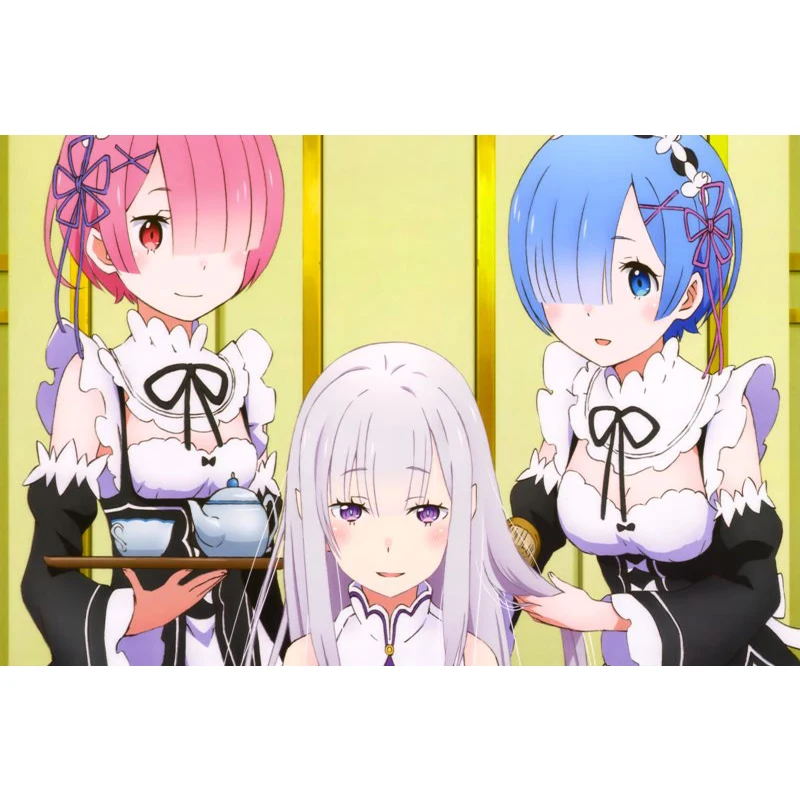 Новинка картина Re:ZERO Start Life in other World настенный художественный плакат печать