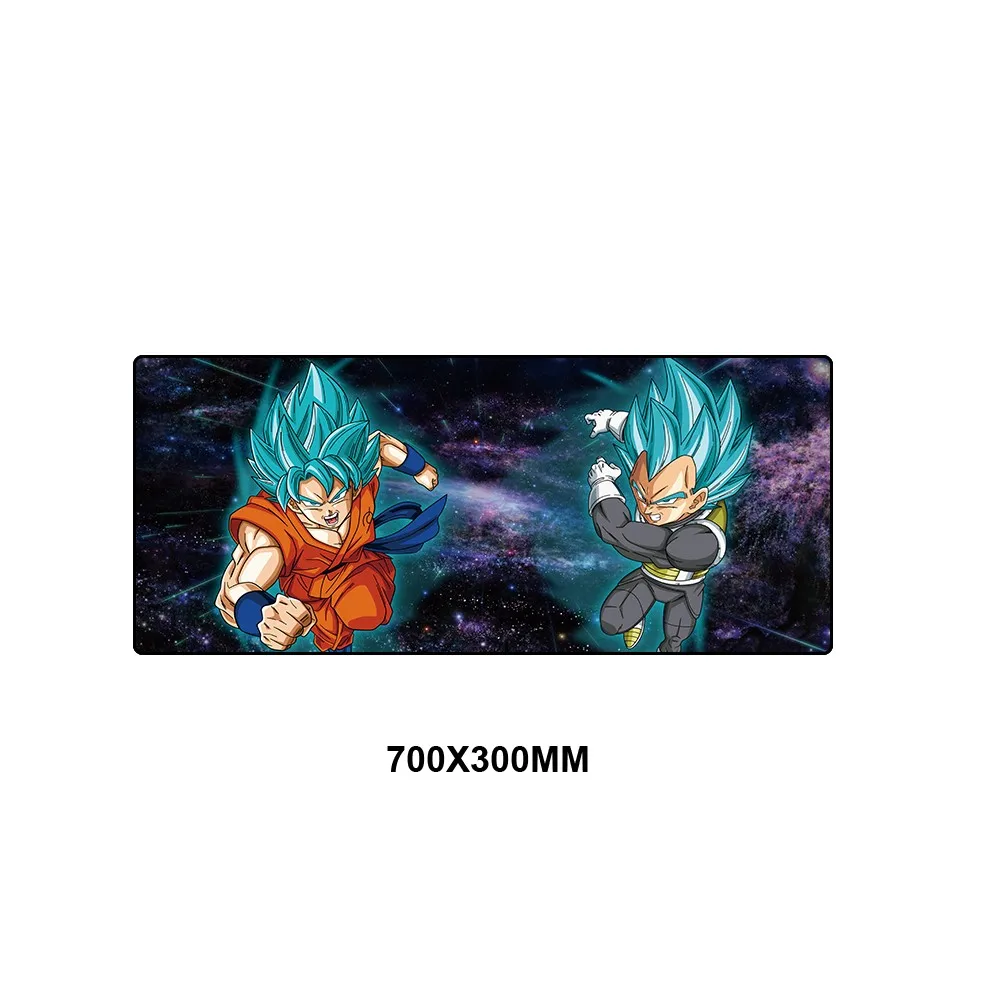 Dragon Ball Коврик для мыши подарок для мальчика игровой коврик для мыши большой геймер Аниме игра компьютерный стол протектор коврик мышь клавиатура мыши ПК игровой коврик - Цвет: 300x700x2mm