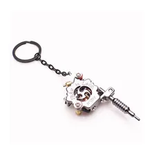 1 шт., креативная мини-тату-машинка, поставка татуировки, брелок для ключей, держатель в стиле панк, как подвеска Orna, для мужчин и женщин, подарок, ремесла