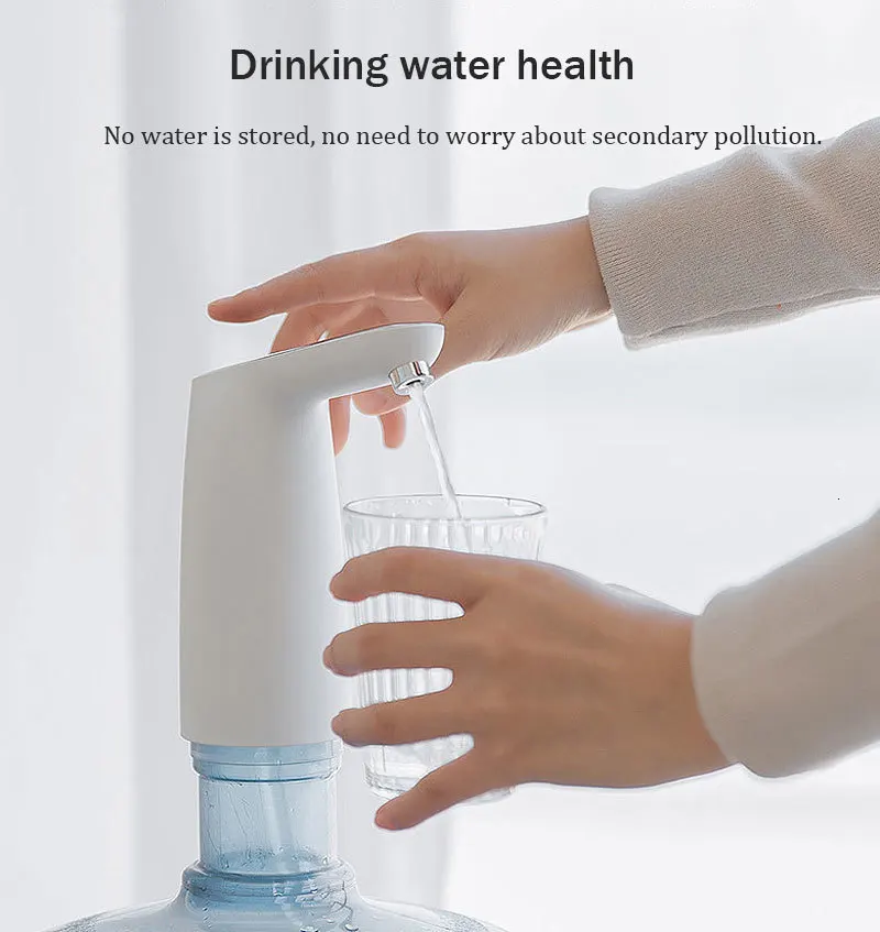 Интеллектуальное Насосное устройство домашний баррель питьевой фонтаны насосные аксессуары небольшой портативный Открытый питьевой инструмент