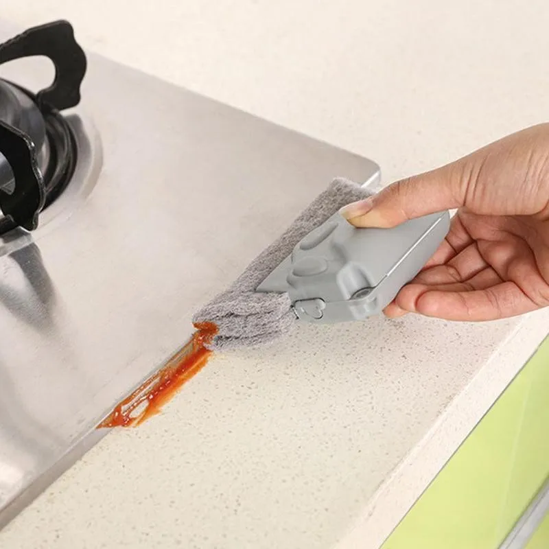 2020 Creative Window Groove Cleaning Cloth Window Cleaning Brush Windows Slot Cleaner Brush Clean Window Slot Clean Tool - Image 6