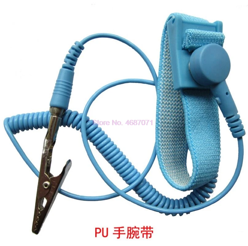 By DHL 200pcs Anti Static Bracelet Electrostatic Discharge Cable Wrist