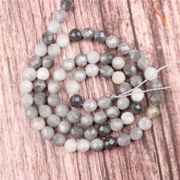 

Cloud Crystal Beads Natural Stone Beads 2/3/4mm Pine Beads Space Beads Jewelry Making Necklace DIY
