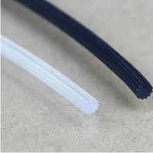 

5M rubber pressure gauze screen window sealing strips Fixed strips for aluminum alloy steel window