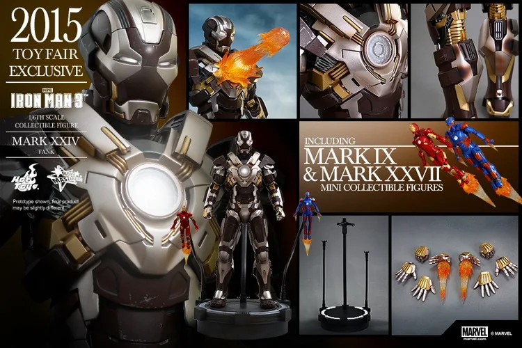 HT горячие игрушки Ironman MK24 Танк ограниченная версия Коллекция фигурка для фанатов подарок на праздник
