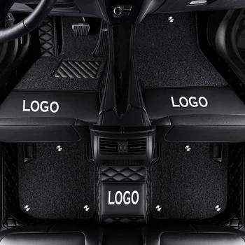 

CARFUNNY Custom car logo car floor mats for porsche cayenne 958 lexus ct200h cls w218 santa fe 2007 lexus rx car styling carpet