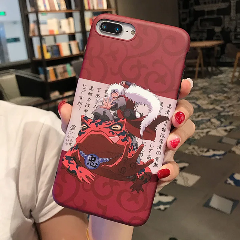 1 Чехол Jiraiya Gama Sennin для iPhone 11, 6, 6 s, 7, 8 plus, X, XR, XS, Max, чехол для телефона s, новейший японский аниме, Наруто, мягкий ТПУ чехол-накладка - Цвет: 1