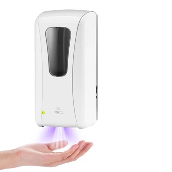 

SHGO HOT-Touchless Wall-Mounted Automatic Induction Soap Dispenser, Spray & Liquid 1000Ml Large Capacity for Bathroom Office