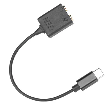 

Sairen Y-Spliter Dual 3.5MM to Type-C Microphone Real Time Recording Adapter Cable TRS to TRS Type-C Extend Cable