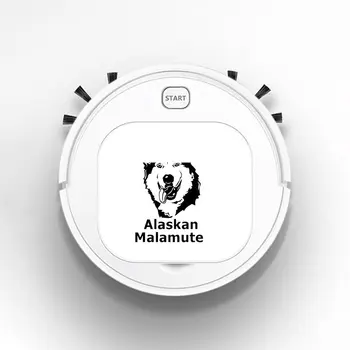 

1800Pa USB Smart Robot Rechargeable 3 in 1 Auto Smart Robot Strong Suction Sweeper Vacuum Cleaners Alaskan Malamute