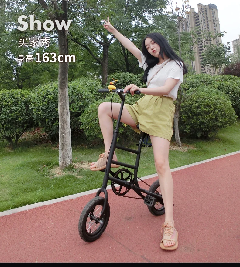 X-Front Road Bike 12 inch Wheel Retro Light Weight Children Bicycle Boy Girl Lady BMX bicicleta