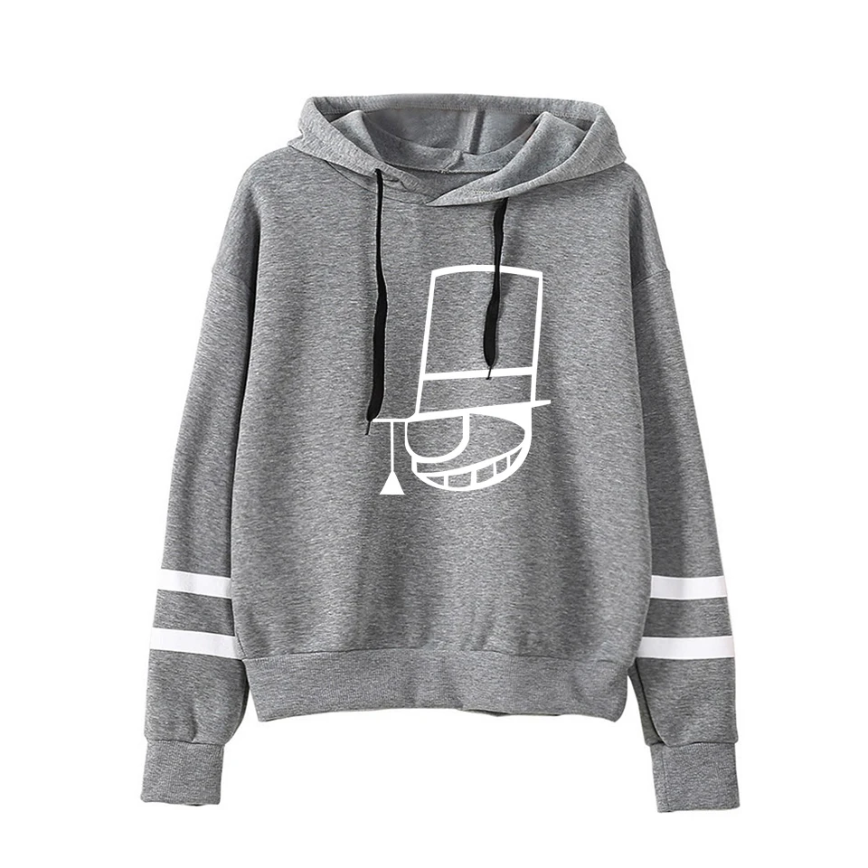 Detective Conan Fashion Print Case Closed Hoodies Outwear Sweatshirt Casual Unisex Soft Streetwear Trendy Hot sale Clothes - Цвет: Grey