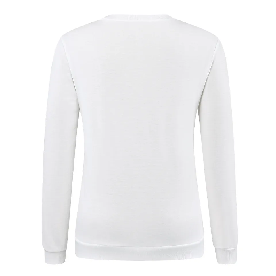 white sequin sweatshirt